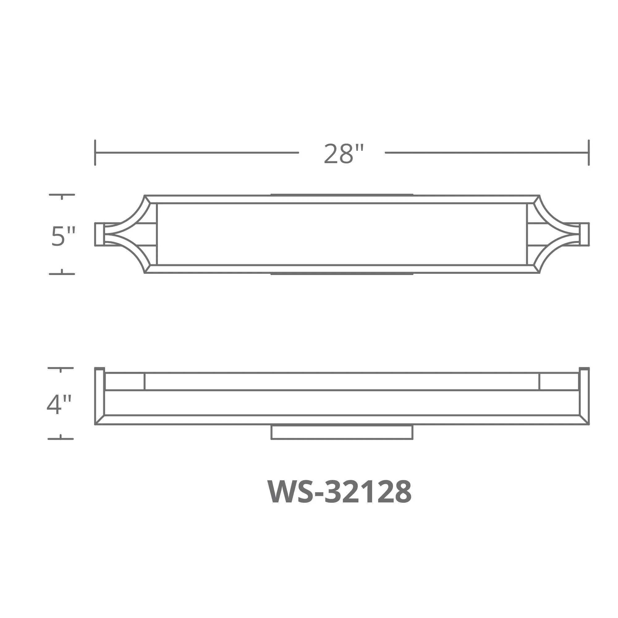 Emblem 28" LED Bathroom Vanity or Wall Light