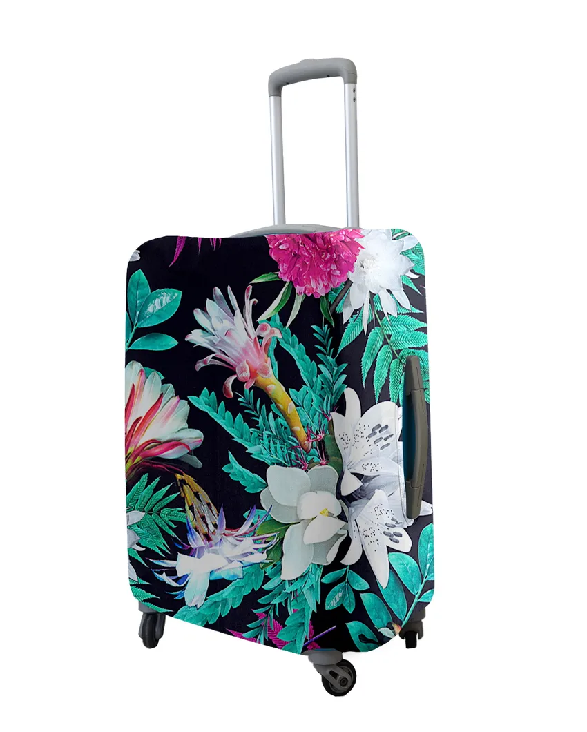 ONLY LUGGAGE COVER | Stylish Polyester Stretchable Printed Protective Luggage Bag Cover